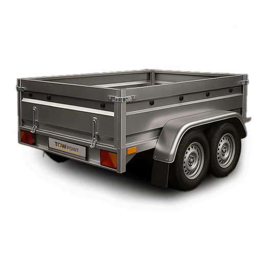 fékezett utánfutó